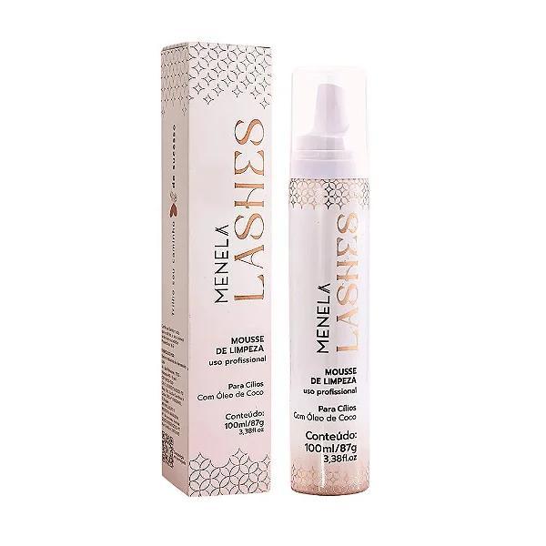 Menela Mousse Para Limpeza De Cílios 100ml