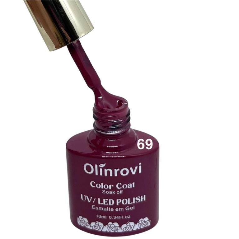Esmalte Em Gel Olinrovi 10ml Cor:69