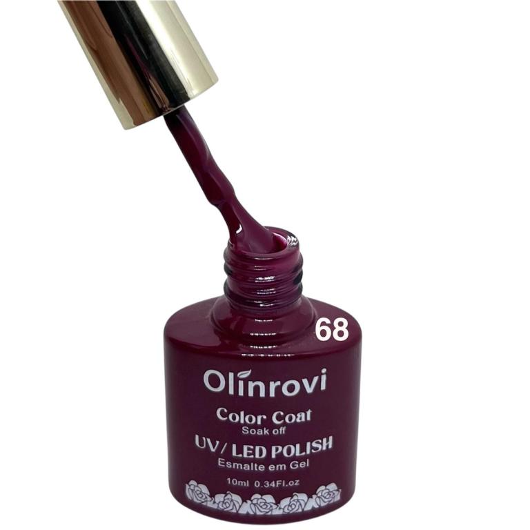 Esmalte Em Gel Olinrovi 10ml Cor:68