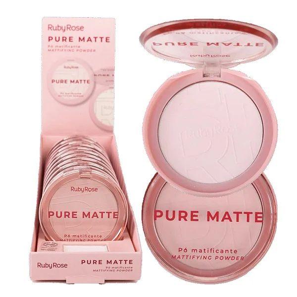 Ruby Rose Pó Compacto Matificante Pure Matte HBM402
