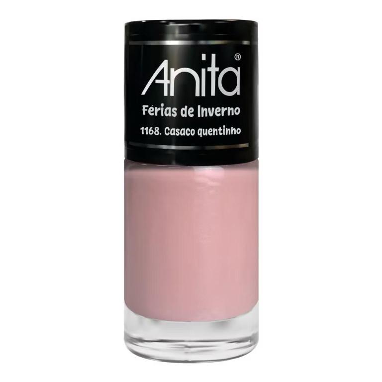 Esmalte Anita Férias De Inverno Cor:2 - Casaco Quentinho Rosa Claro