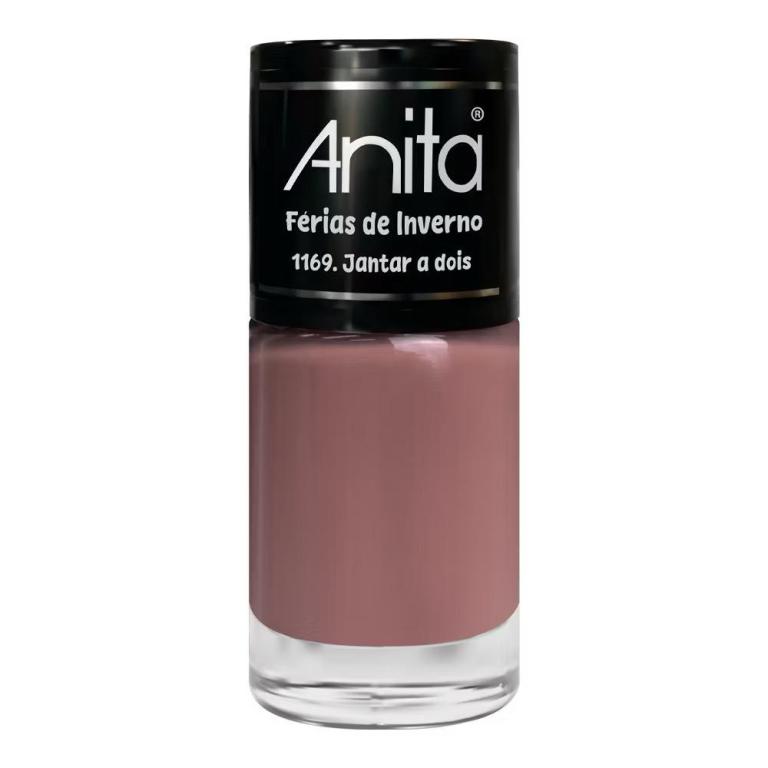 Esmalte Anita Férias De Inverno Cor:5 - Jantar a Dois vinho intenso