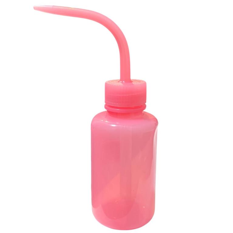 Pisseta Plástica Graduada Alongamento Cílios 150ml Cor:1 - Rosa