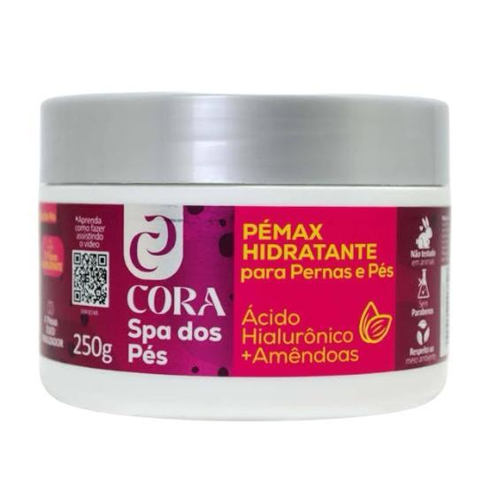 Cora Esfoliante SPA Dos Pés Ácido Hialurônico + Amêndoas Pote 250gr