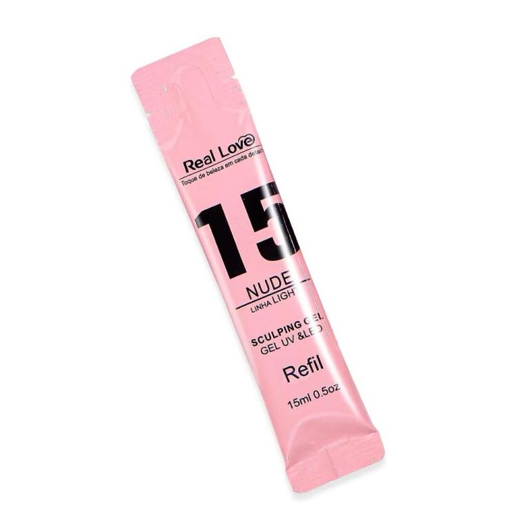 Real Love Gel Sache Construtor Sculping 15ml Cor:15 - Nude