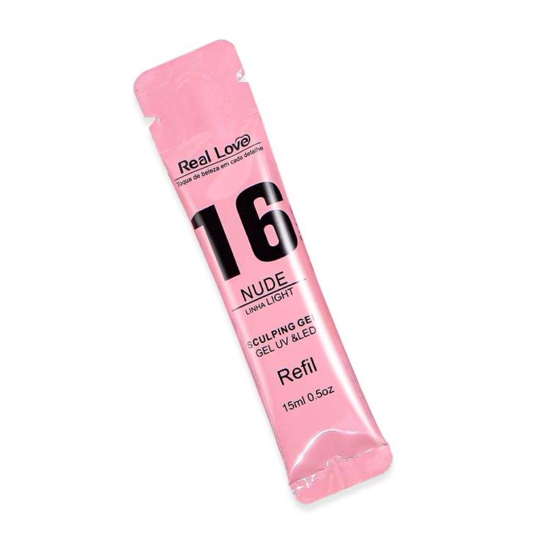 Real Love Gel Sache Construtor Sculping 15ml Cor:16 - Nude