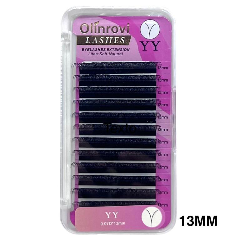 Cílios Olinrovi Y 0.07d Tamanho Único Espessura-Curvatu-Tamanho:13mm