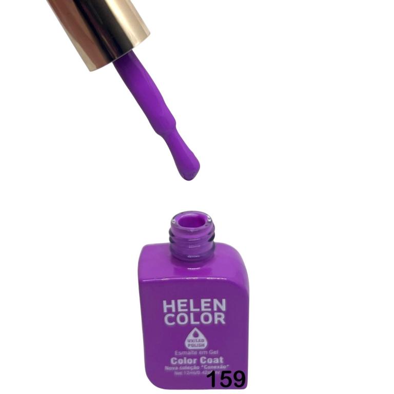 Esmalte Em Gel Helen Color Conexão 12ml Cor:159