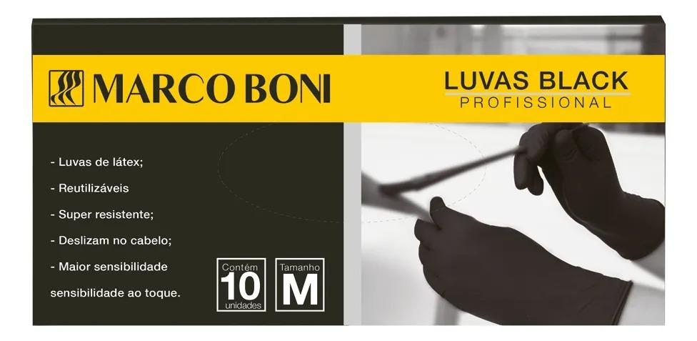 Marco Boni Luva Black Com 10 Tamanho:M