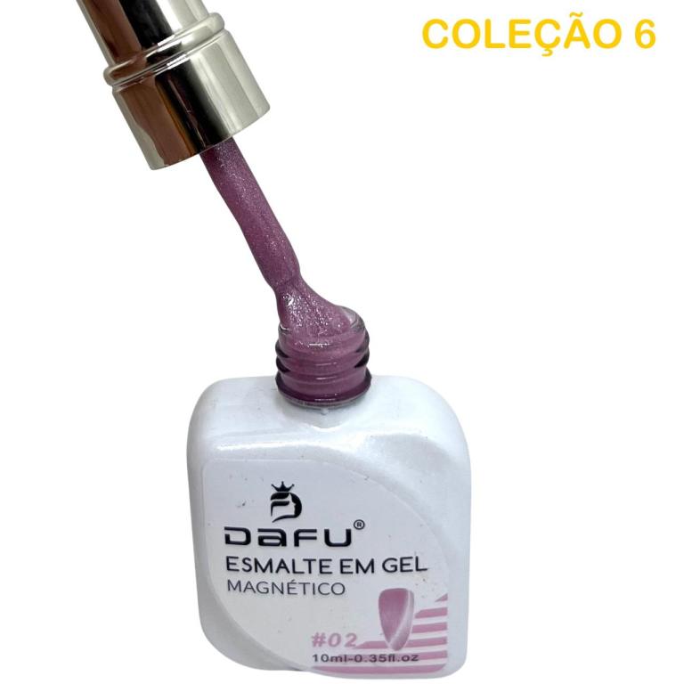 Esmalte Em Gel Dafu Magnético DF-01ESMG-6 10ml Cor:02