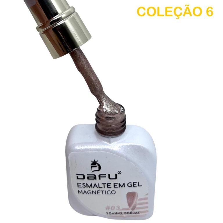 Esmalte Em Gel Dafu Magnético DF-01ESMG-6 10ml Cor:03