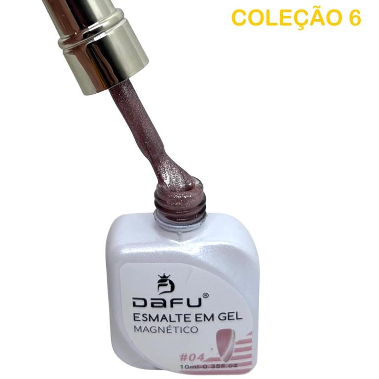 Esmalte Em Gel Dafu Magnético DF-01ESMG-6 10ml Cor:04