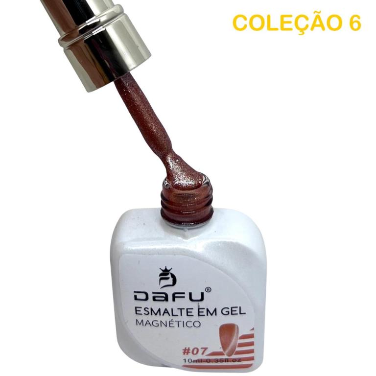 Esmalte Em Gel Dafu Magnético DF-01ESMG-6 10ml Cor:07