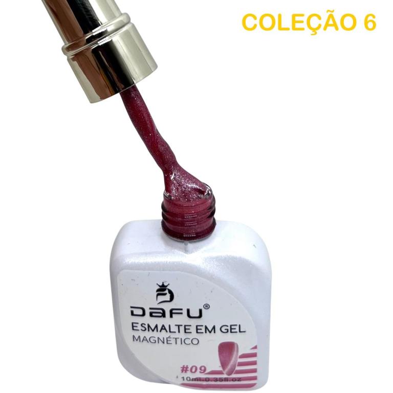 Esmalte Em Gel Dafu Magnético DF-01ESMG-6 10ml Cor:09