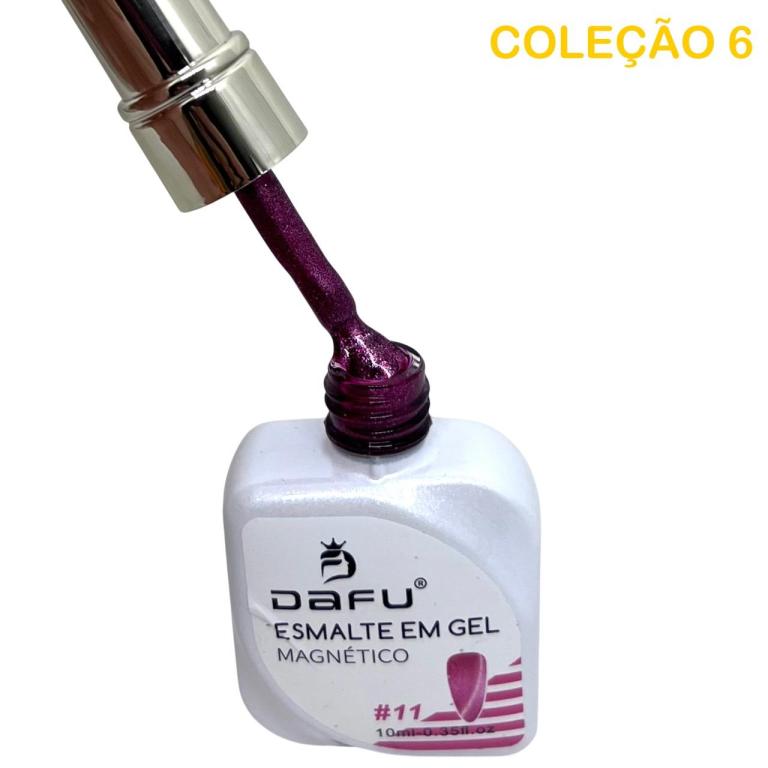 Esmalte Em Gel Dafu Magnético DF-01ESMG-6 10ml Cor:11
