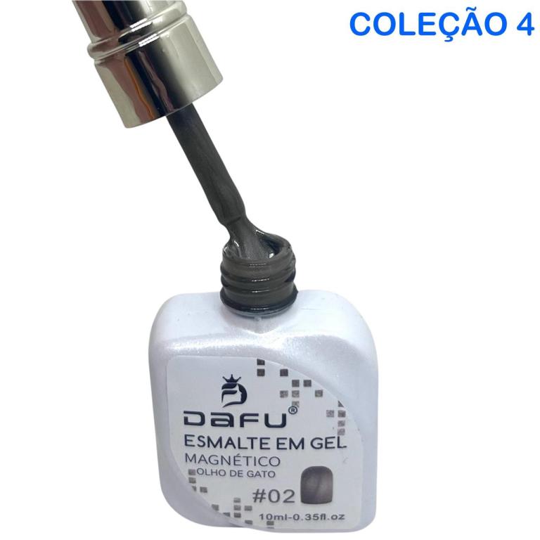 Esmalte Em Gel Dafu Magnético DF-01ESMG-4 10ml Cor:02