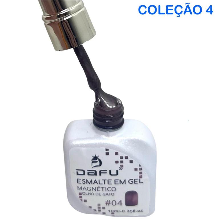 Esmalte Em Gel Dafu Magnético DF-01ESMG-4 10ml Cor:04