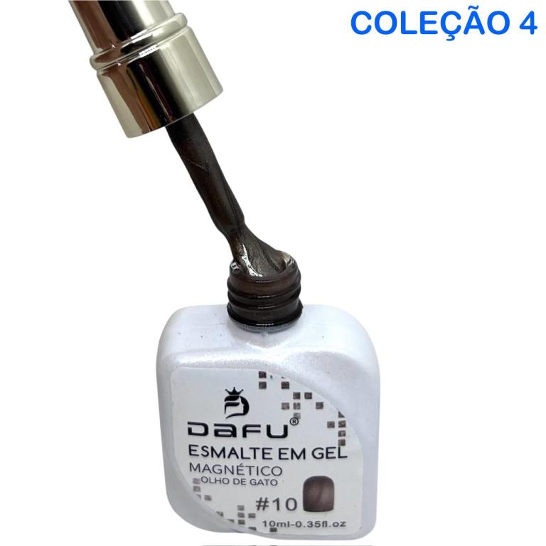 Esmalte Em Gel Dafu Magnético DF-01ESMG-4 10ml Cor:10