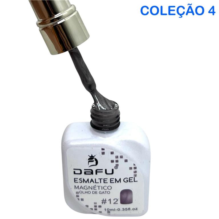 Esmalte Em Gel Dafu Magnético DF-01ESMG-4 10ml Cor:12