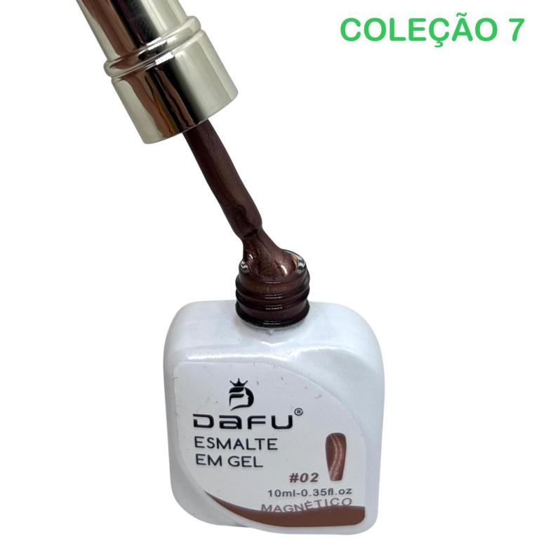 Esmalte Em Gel Dafu Magnético DF-01ESMG-7 10ml Cor:02