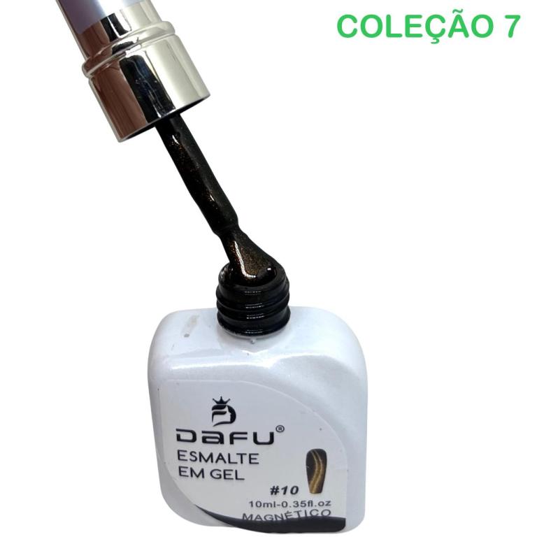 Esmalte Em Gel Dafu Magnético DF-01ESMG-7 10ml Cor:10