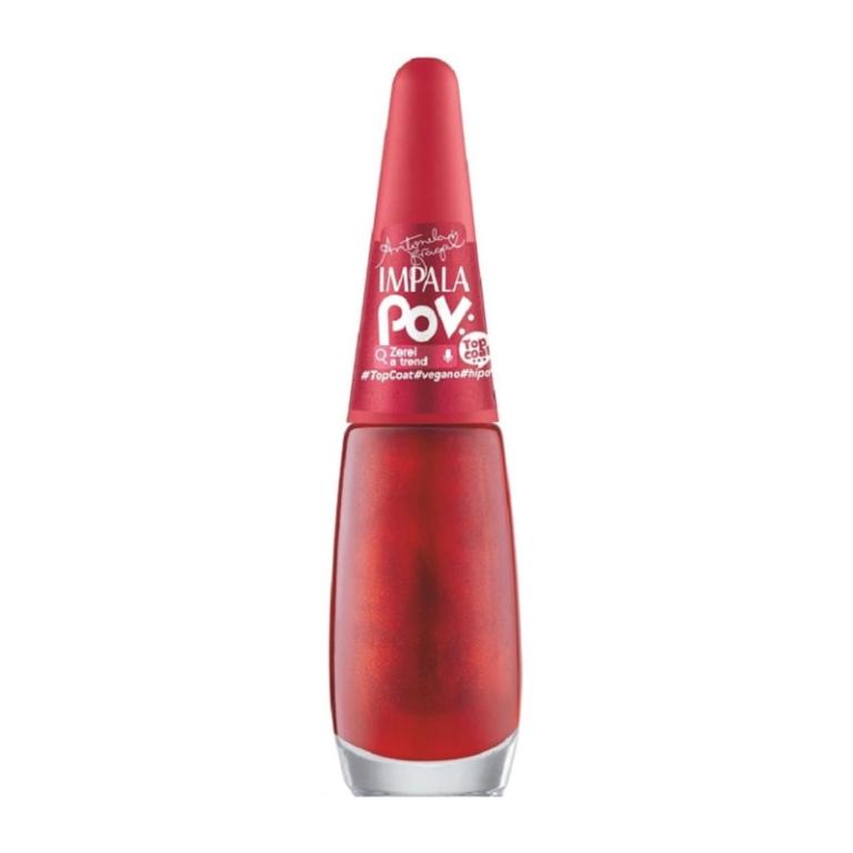 Esmalte Impala Top Coat POV Cor:1 - Zerei a Trend Glitter