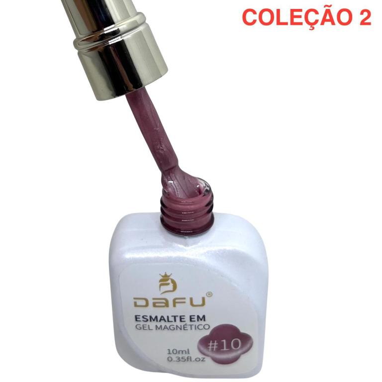 Esmalte Em Gel Dafu Magnético DF-01ESMG-2 10ml Cor:10