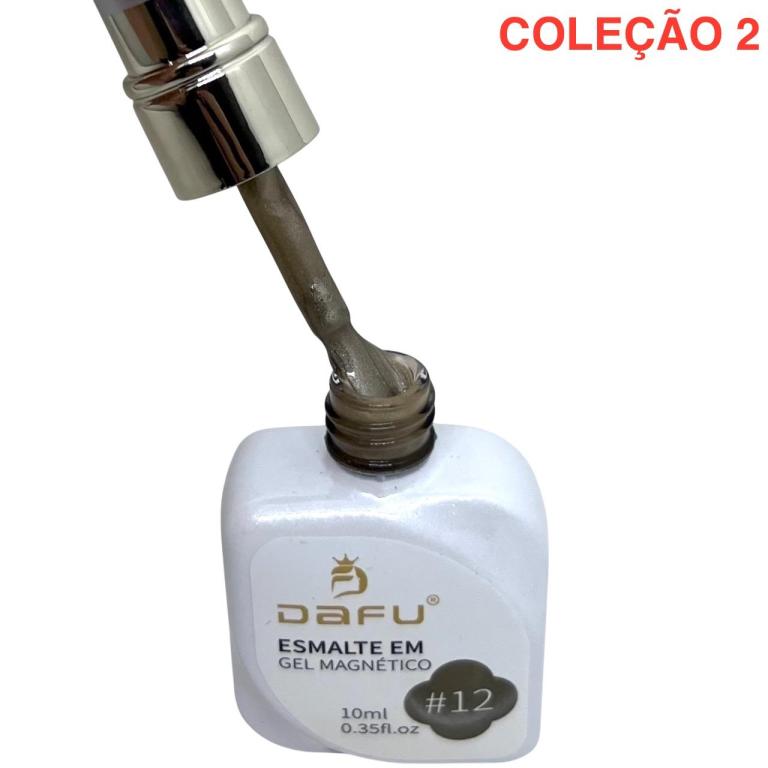 Esmalte Em Gel Dafu Magnético DF-01ESMG-2 10ml Cor:12