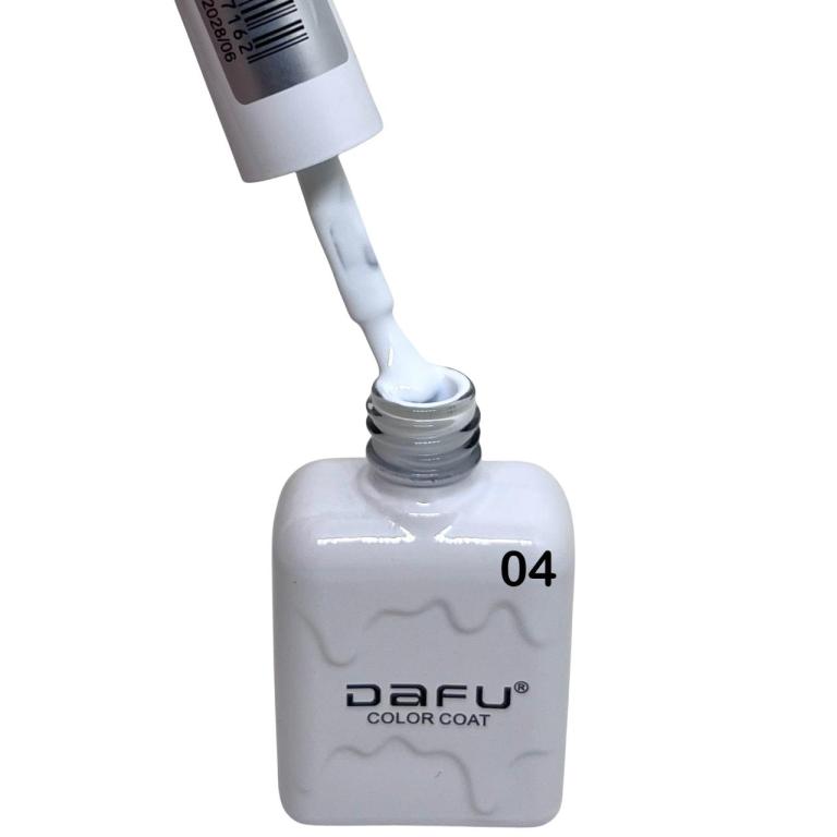 Esmalte Em Gel Dafu DF-BC04 10ml Tons Brancos Cor:04