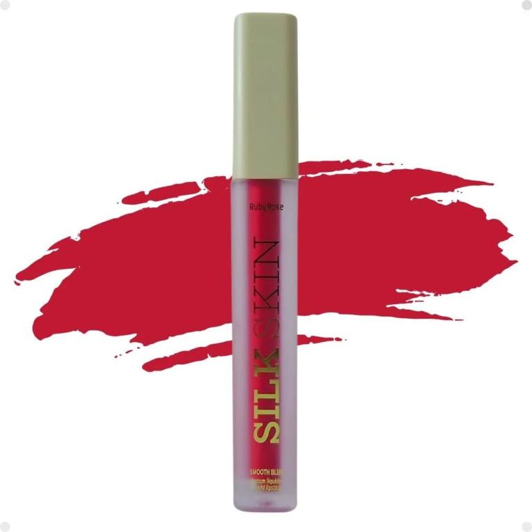 BATOM LÍQUIDO SILK SKIN RUBY ROSE HB-F7100 Cor:Divine