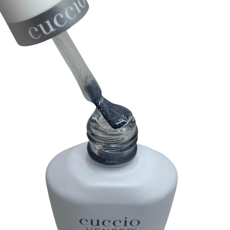 Cuccio Top Coat Glaze Glitter 13ml Cor:2 - Silver Fairy