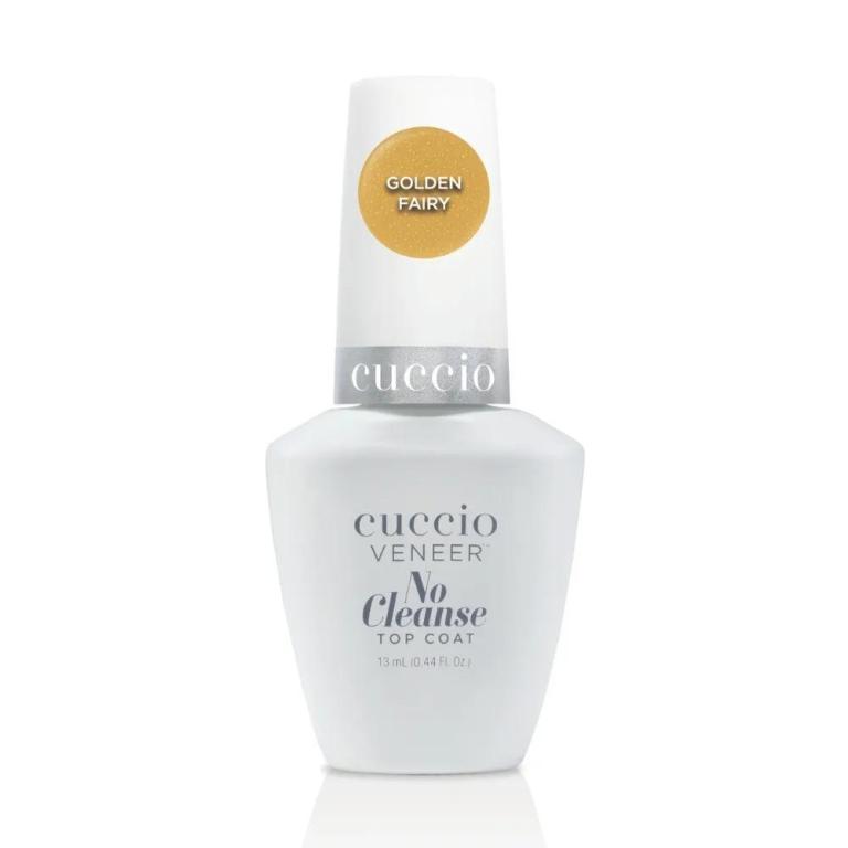 Cuccio Top Coat Glaze Glitter 13ml Cor:3 - Golden Fairy