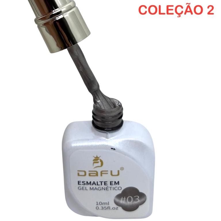 Esmalte Em Gel Dafu Magnético DF-01ESMG-2 10ml Cor:03
