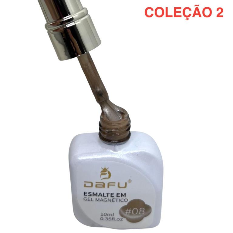 Esmalte Em Gel Dafu Magnético DF-01ESMG-2 10ml Cor:08