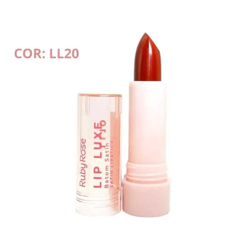 Ruby Rose Batom Satin Lip Luxe - L6000 Cor:LL20