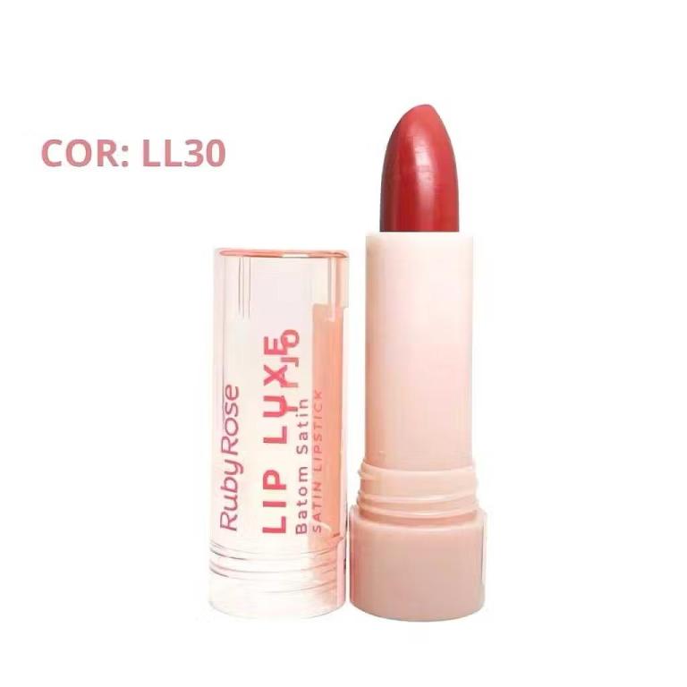 Ruby Rose Batom Satin Lip Luxe - L6000 Cor:LL30
