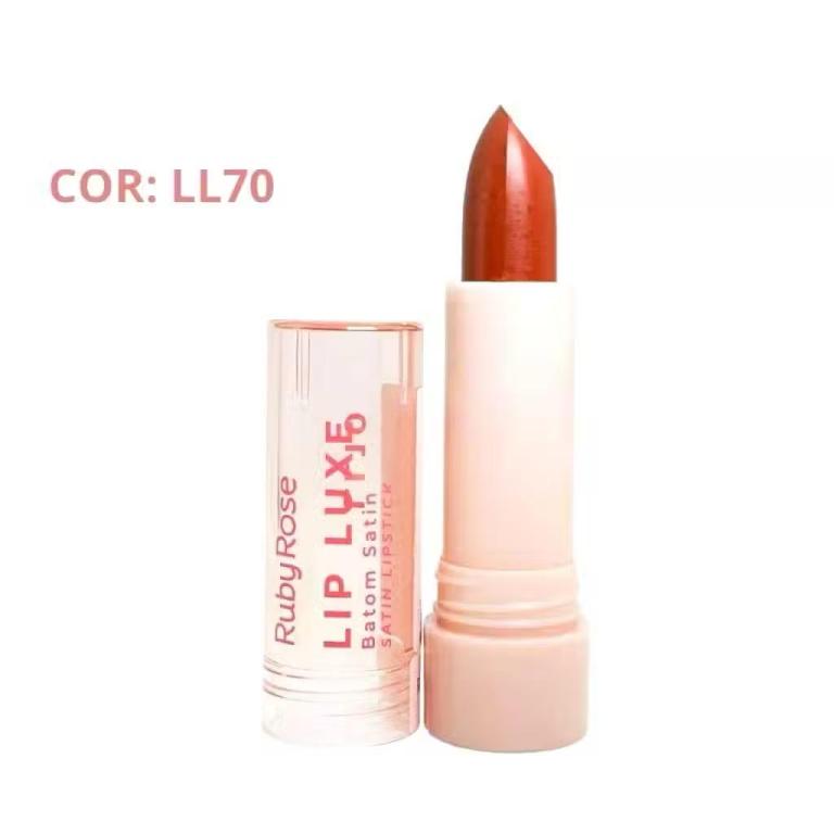 Ruby Rose Batom Satin Lip Luxe - L6000 Cor:LL70