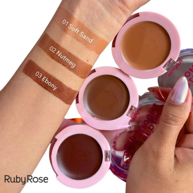 Ruby Rose Smooth Contour Contorno Cremoso Cor:EBONY