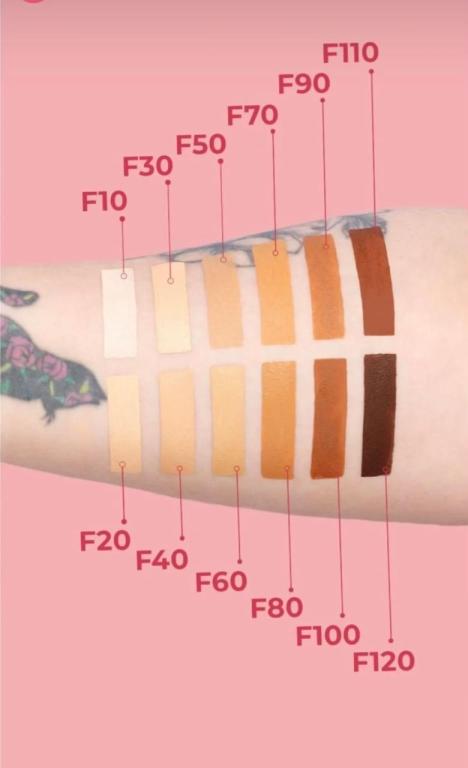 Ruby Rose Soft Blend Base Líquida HBM301 Cor:F30