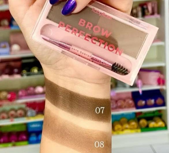 Ruby Rose Sombra Para Sobrancelhas Duo - E2501 Cor:DUO04