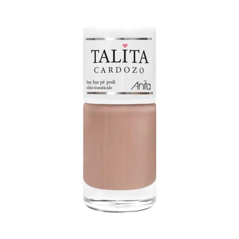 Esmalte Anita Talita Cardoso Cor:2- Bye Bye Pé Podi Efeito Translucido
