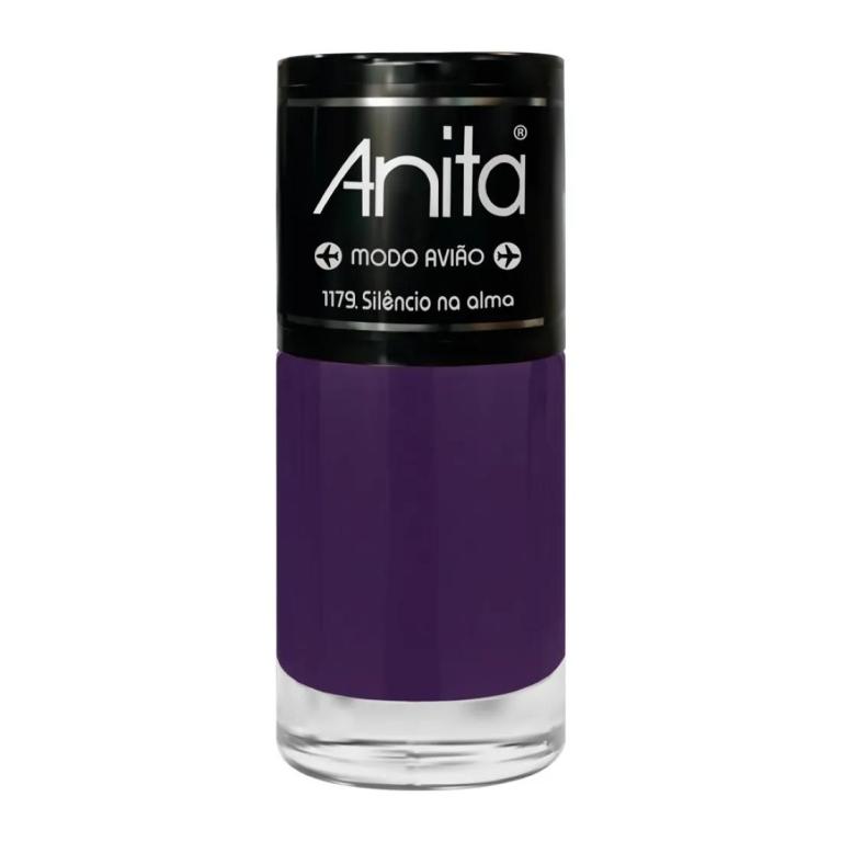 Esmalte Anita Modo Avião Cor:Silencio da Alma