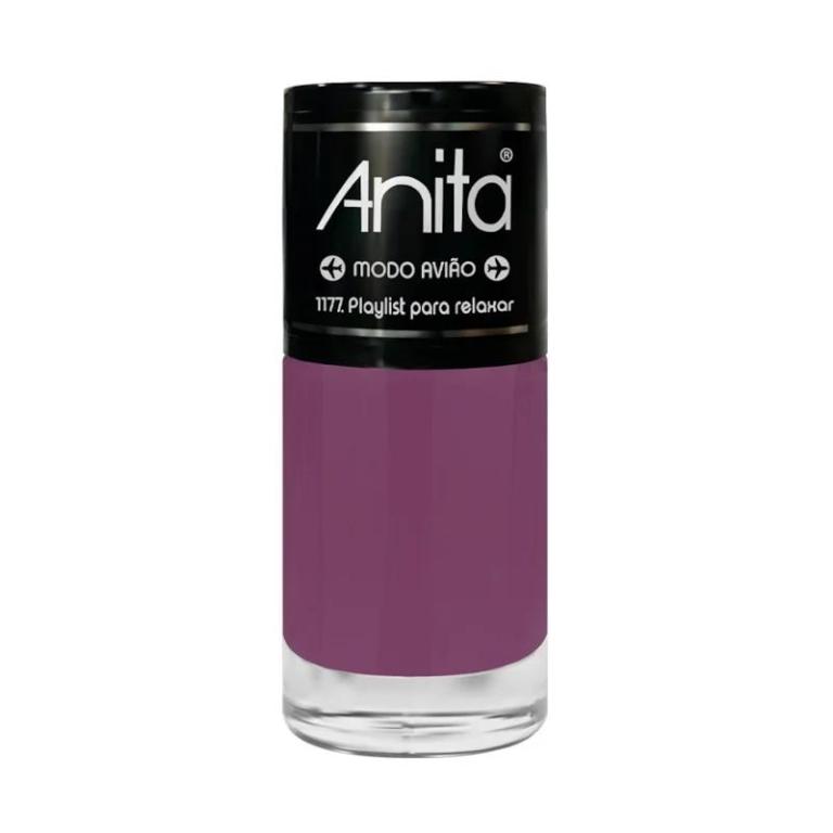 Esmalte Anita Modo Avião Cor:Playlist Para Relaxar