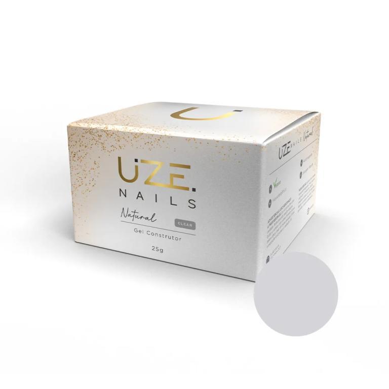 Uze Nails Gel Construtor Natural 25g Cores:1 - Clear