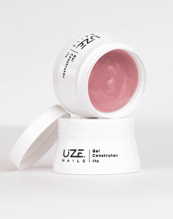 Uze Nails Gel Construtor Natural 25g Cores:6 - Baby Pink