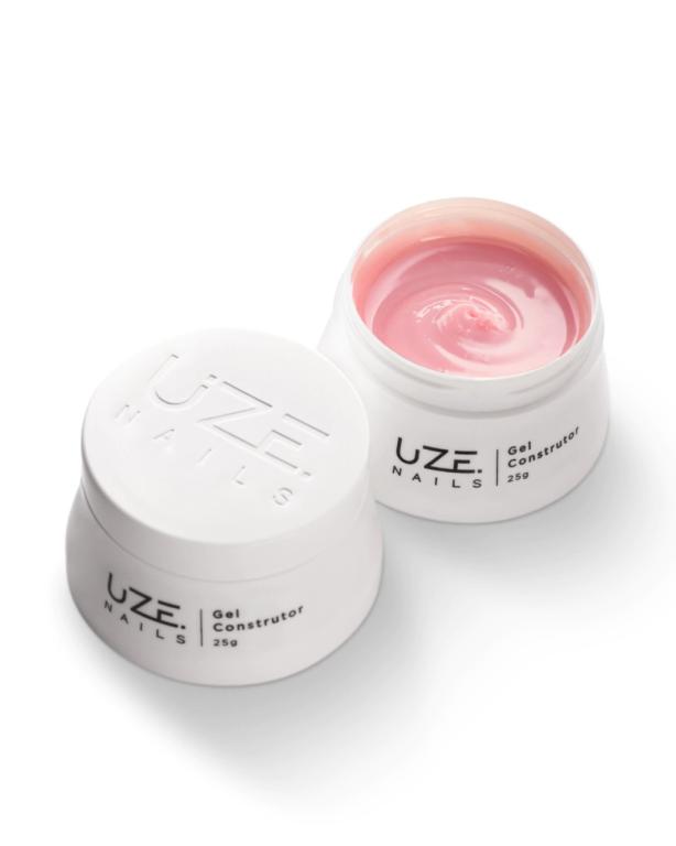 Uze Nails Gel Construtor Natural 25g Cores:6 - Baby Pink