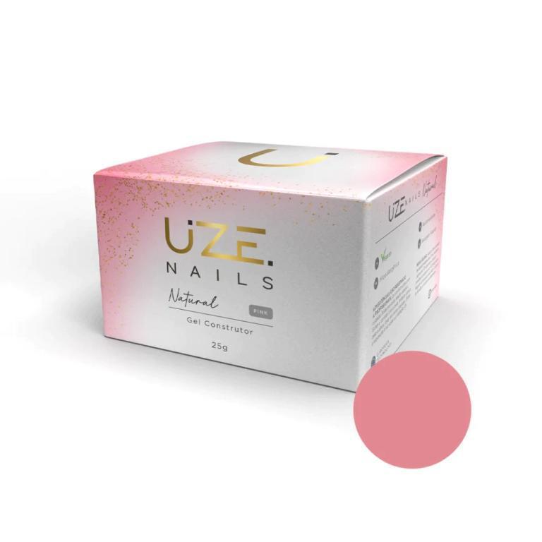 Uze Nails Gel Construtor Natural 25g Cores:7 - Pink