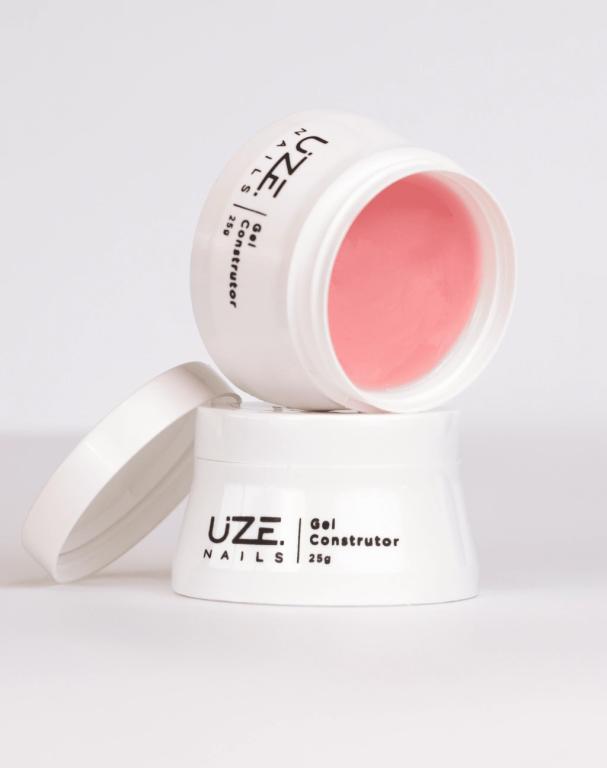 Uze Nails Gel Construtor Natural 25g Cores:7 - Pink
