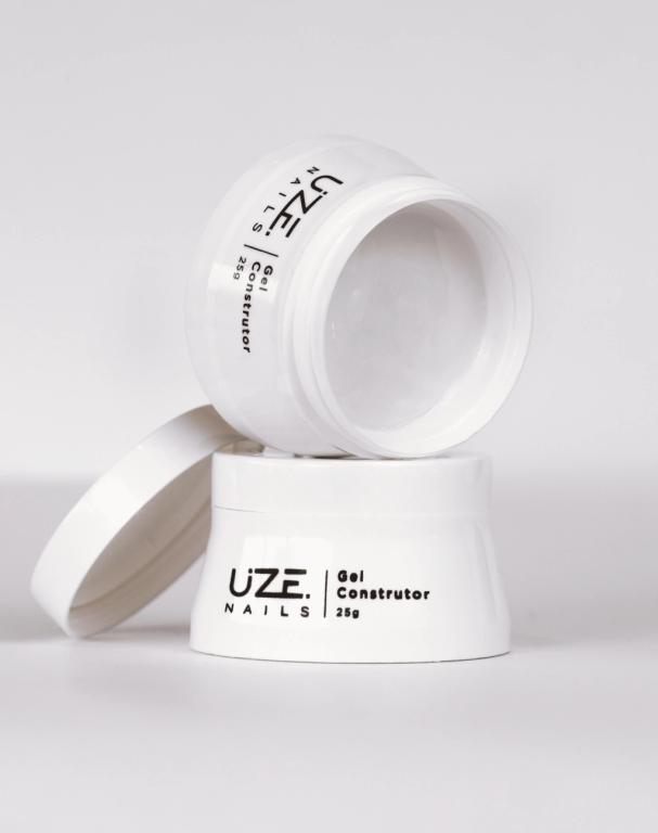 Uze Nails Gel Construtor Natural 25g Cores:8 - Baby White