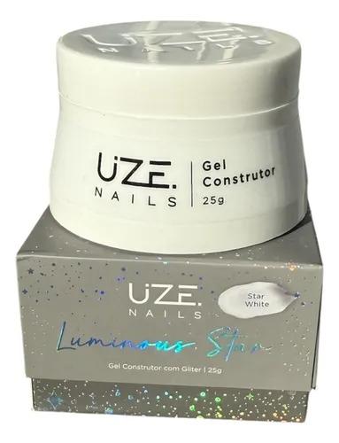 Uze Nails Gel Construtor Luminous 25g Cor:3 - Star White